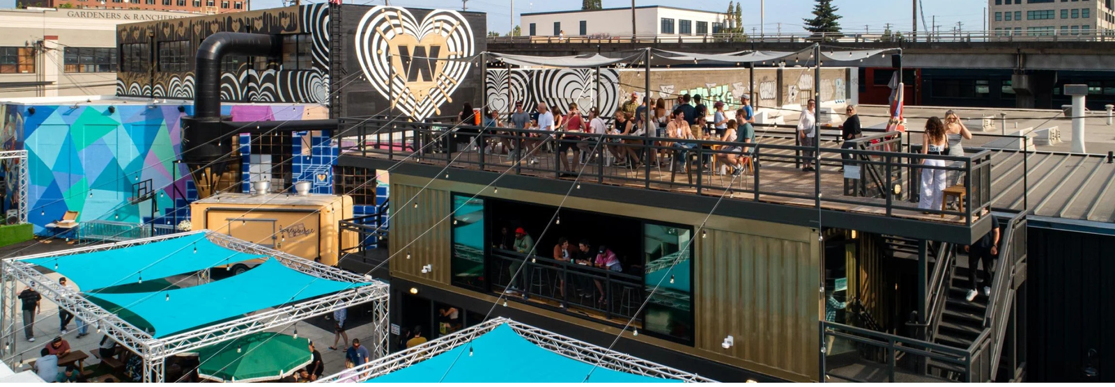 Commercial Container Venue Design