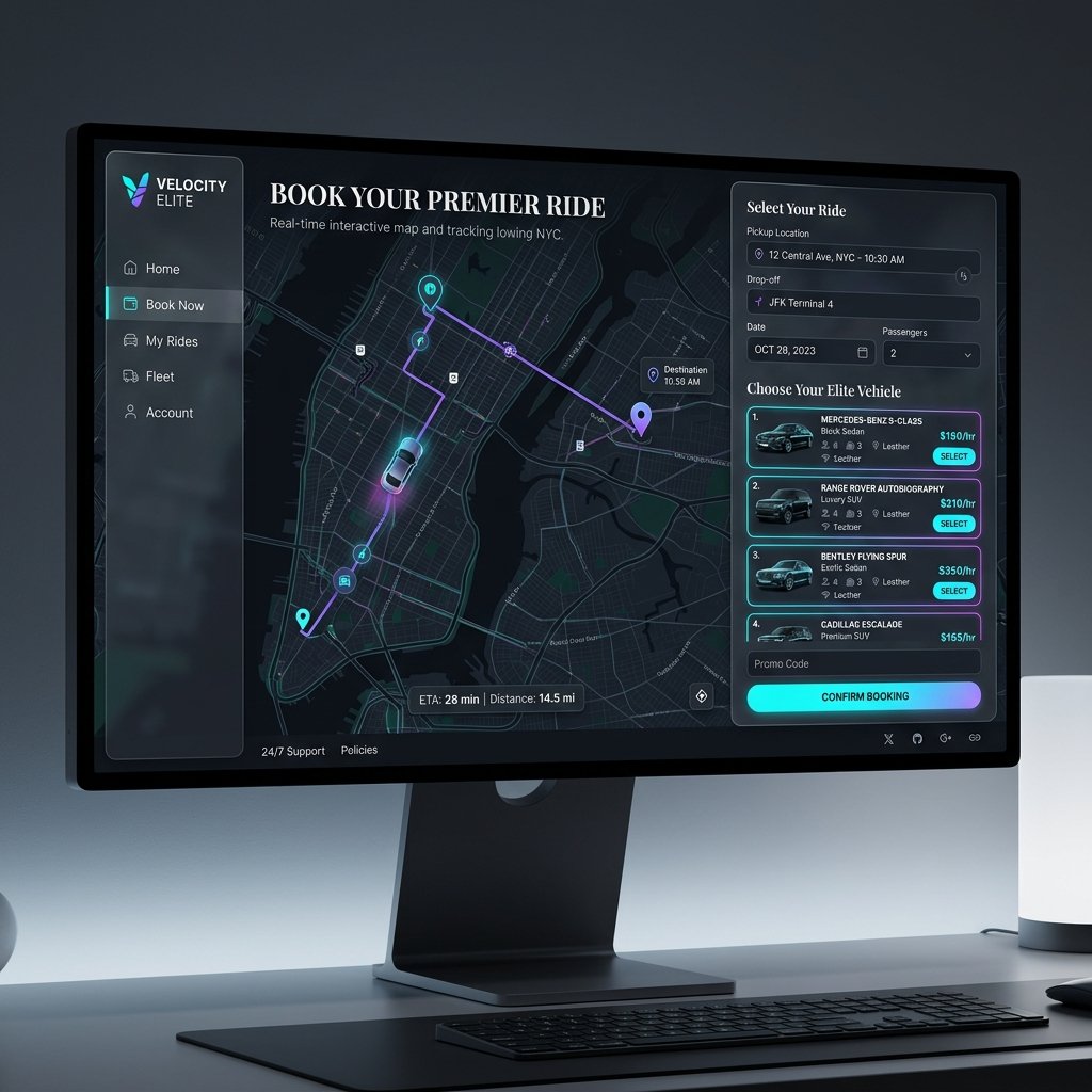 Luxury Transportation Website